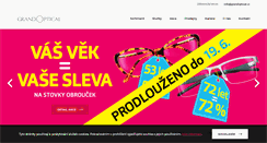 Desktop Screenshot of grandoptical.cz